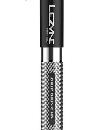 Ручной насос lezyne grip drive hv серебристый