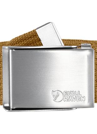 Ремень fjallraven canvas belt buckwheat brown