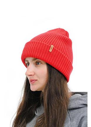 Шапка turbat custo carrot red