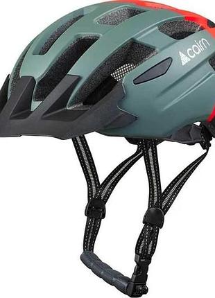 Шлем велосипедный cairn prism xtr ii forest bright/red