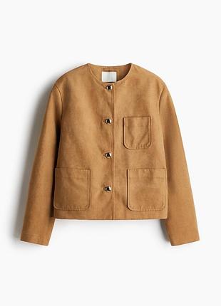 Жакет без коміра h&m