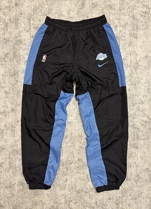 Спортивні нейлонові штани nike nba los angeles lakers city edition pants (оригінал)