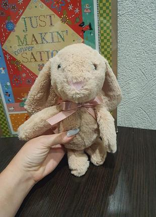 М'яка іграшка кролик, плюшевий зайчик