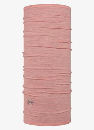 Мультифункциональная повязка buff lightweight merino wool light rosewood