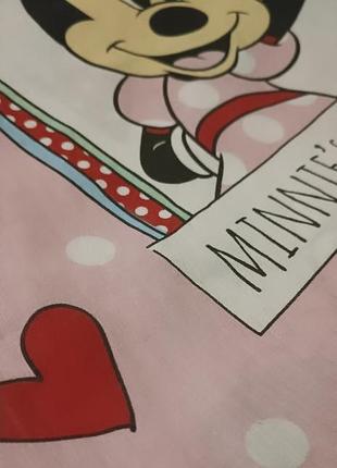 Детский пододеяльник disney minnie mouse 2