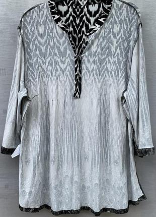 Женская блуза туника plus size 6