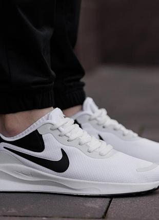 Мужские кроссовки nike tanjun белые спортивные кожаные кроссы найк танджунг качественная обувь на весну лето 41