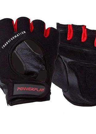 Перчатки для фитнеса power play pp-2222, black - l