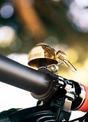Звонок lezyne classic brass bell hard mount 2