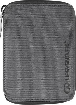 Кошелек lifeventure recycled rfid mini travel wallet grey