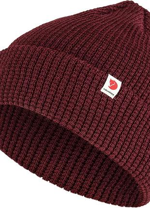 Шапка fjallraven tab hat dark garnet