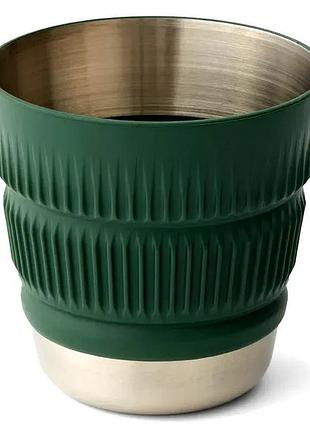 Чашка складная sea to summit detour stainless steel collapsible mug laurel wreath green
