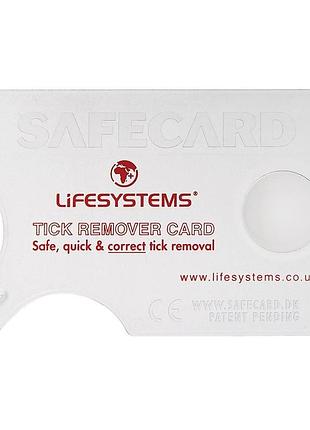 Карточка для извлечения клещей lifesystems tick remover card