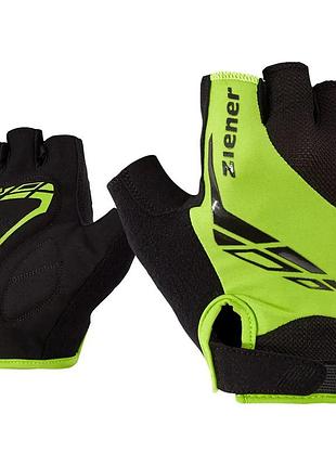 Велорукавиці ziener ceniz lime green