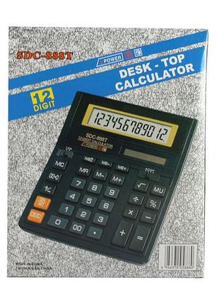 Настільний калькулятор kk 888t 4