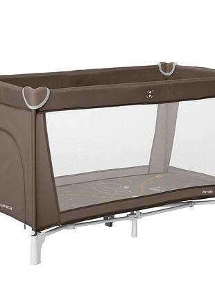 Манеж carrello piccolo crl-18101 chocolate brown