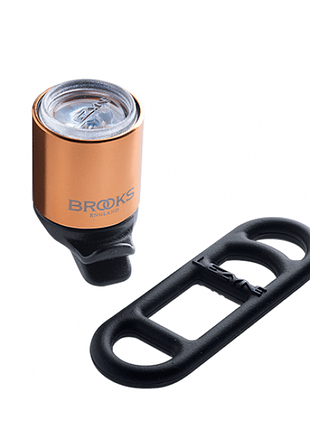 Фара передняя brooks femto front light copper