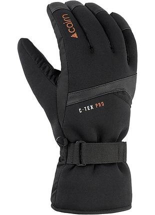 Перчатки горнолыжные cairn lugano black/sanguine