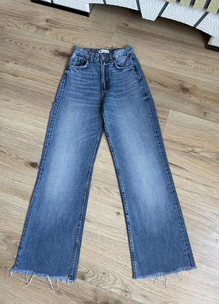 Джинси zara wide leg
