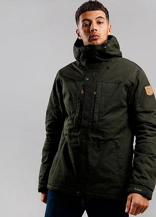 Куртка мужская fjallraven men's skogso padded jacket deep forest