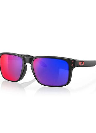 Солнцезащитные очки oakley holbrook matte black/matte black/positive red iridium 91023655