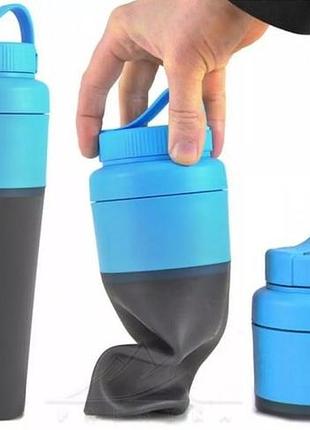 Бутылка light my fire pack-up-bottle cyan 2