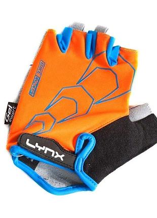 Рукавички велосипедні lynx race orange