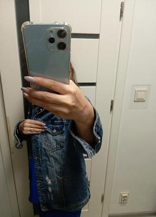 Джинсова куртка stradivarius 5