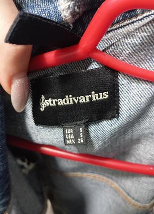 Джинсова куртка stradivarius 4