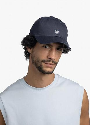 Кепка buff baseball cap solid zire navy 3