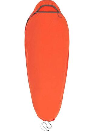 Вкладыш в спальник sea to summit reactor extreme sleeping bag liner spicy orange