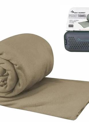 Полотенце sea to summit pocket towel xl desert