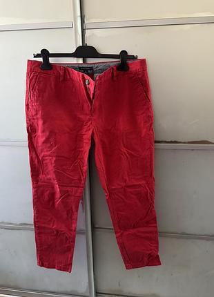 Красные женские штаны Tommy hilfiger