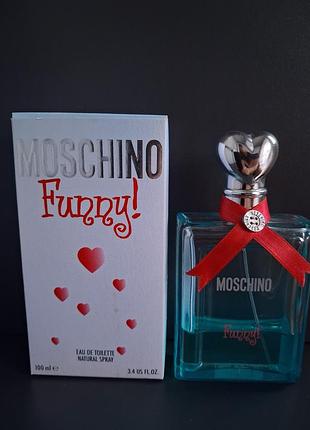 Moschino funny залишок у флаконі оригінал