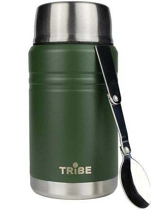 Термос харчовий tribe food jar 0,7 л olive