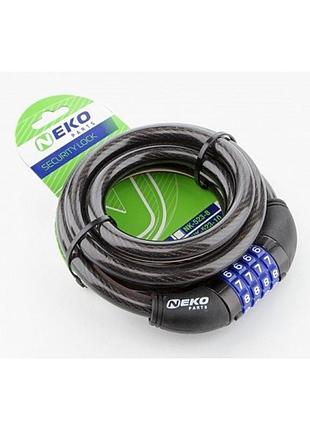 Замок neko nk-523-12 спираль код 12*1800мм