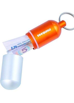 Брелок munkees waterproof capsule large 3627 black 3