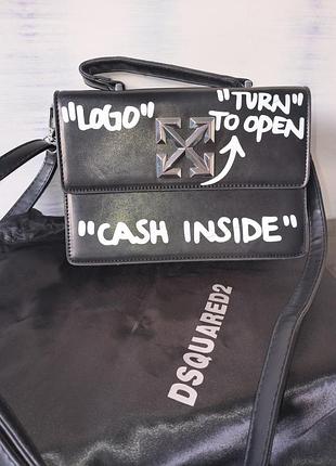 Сумка off white, не оригинал