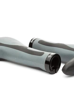 Грипсы onride horngrip50 черный/серый