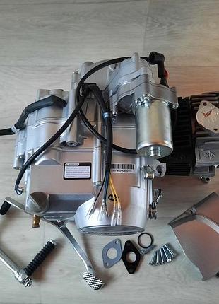 Двигун delta/alpha/viper active-110cc (механіка, чавунний циліндр) для мопедів: альфа, дельта, вайпер актив 5