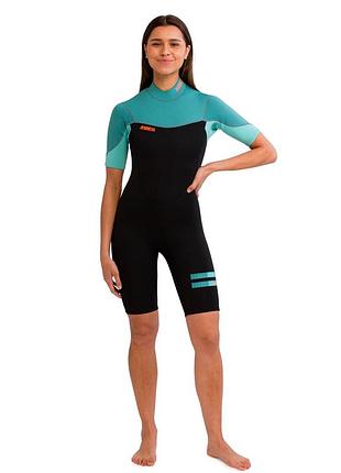 Гідрокостюм жіночий короткий jobe sofia shorty 3/2mm vintage teal