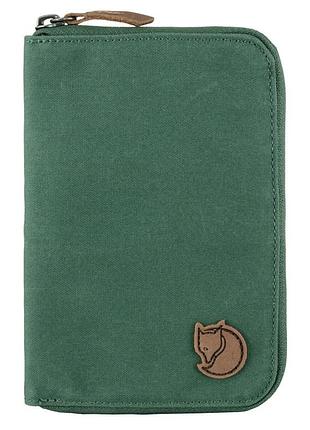 Кошелек fjallraven passport wallet deep patina