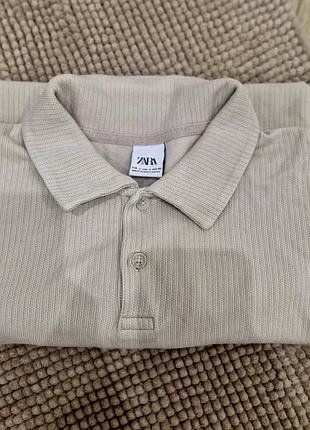 Поло мужское от zara роз. l