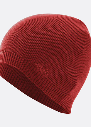 Шапка rab merino beanie red clay
