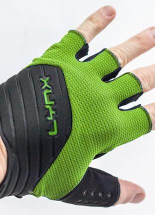 Велорукавиці lynx expert green