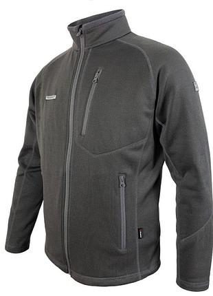 Куртка флисовая fahrenheit hardface full zip grey