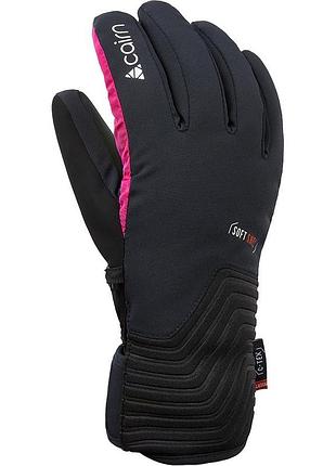 Перчатки женские cairn elena w black/neon pink