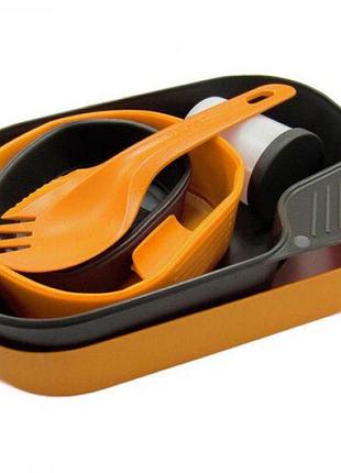 Набор посуды wildo camp-a-box complete orange