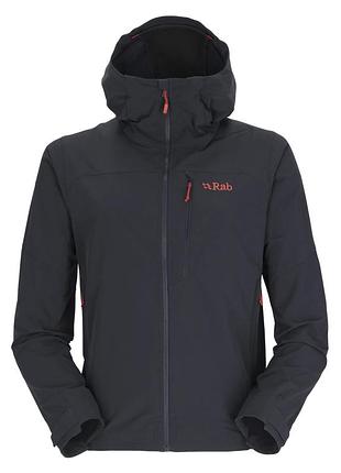 Мужская куртка soft shell rab torque jacket beluga