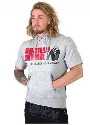 Футболка чоловічий спортивна з капюшоном "gorilla wear" xl